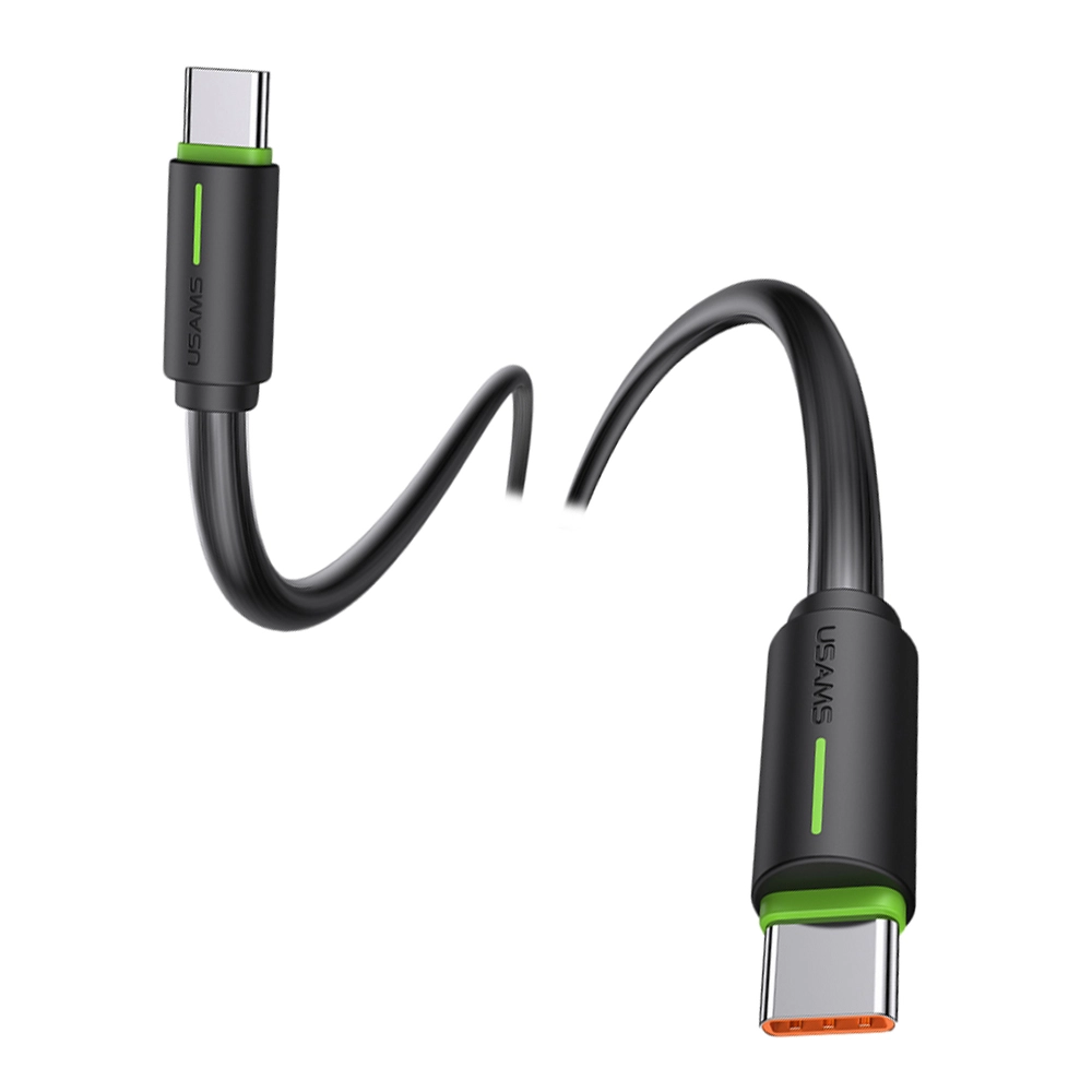 Kabel USAMS YU Series USB-C do USB-C 1m Czarny