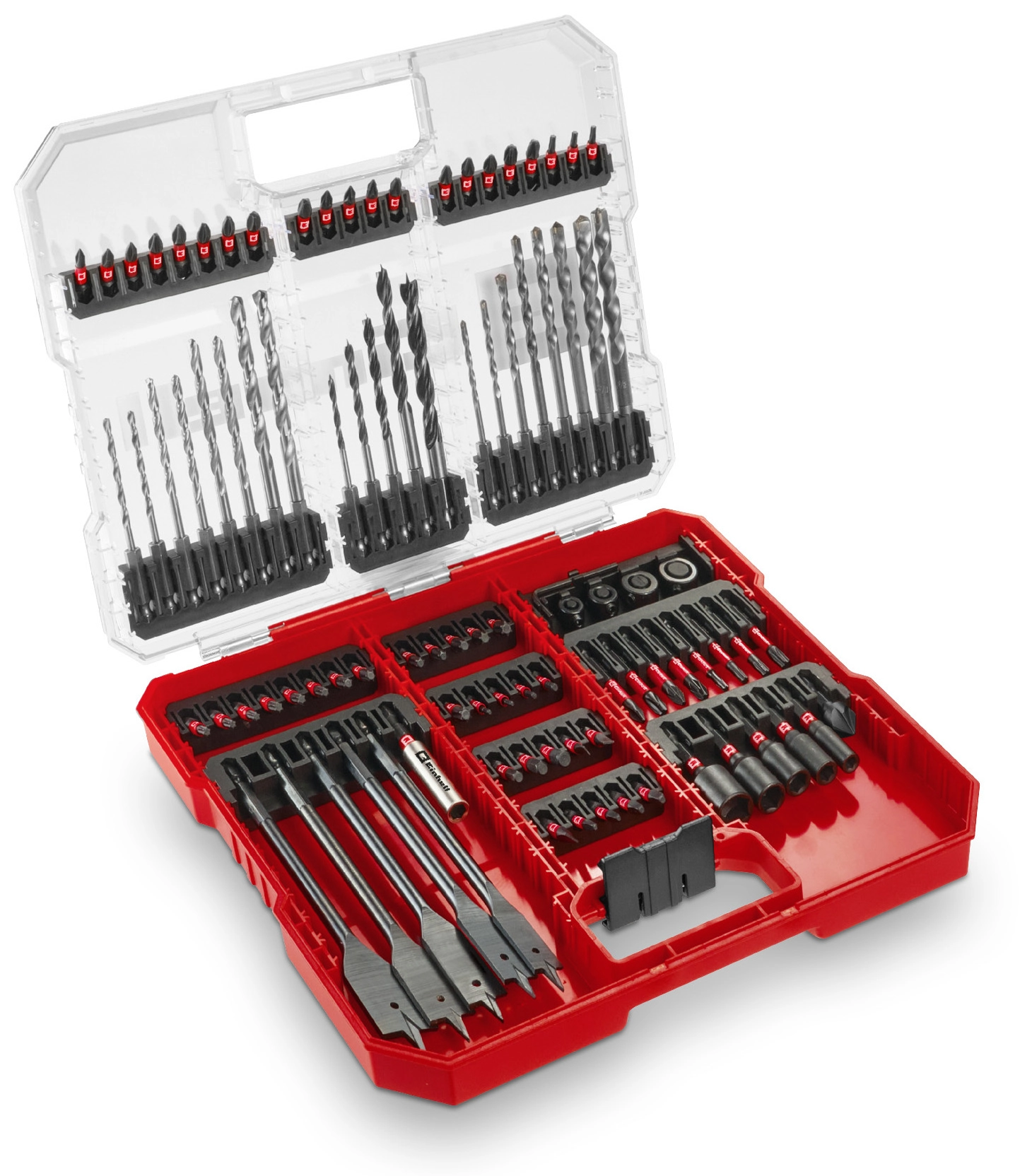 Zestaw wierteł i końcówek wkręcających Einhell XL-Case 49108798 (95 szt.)