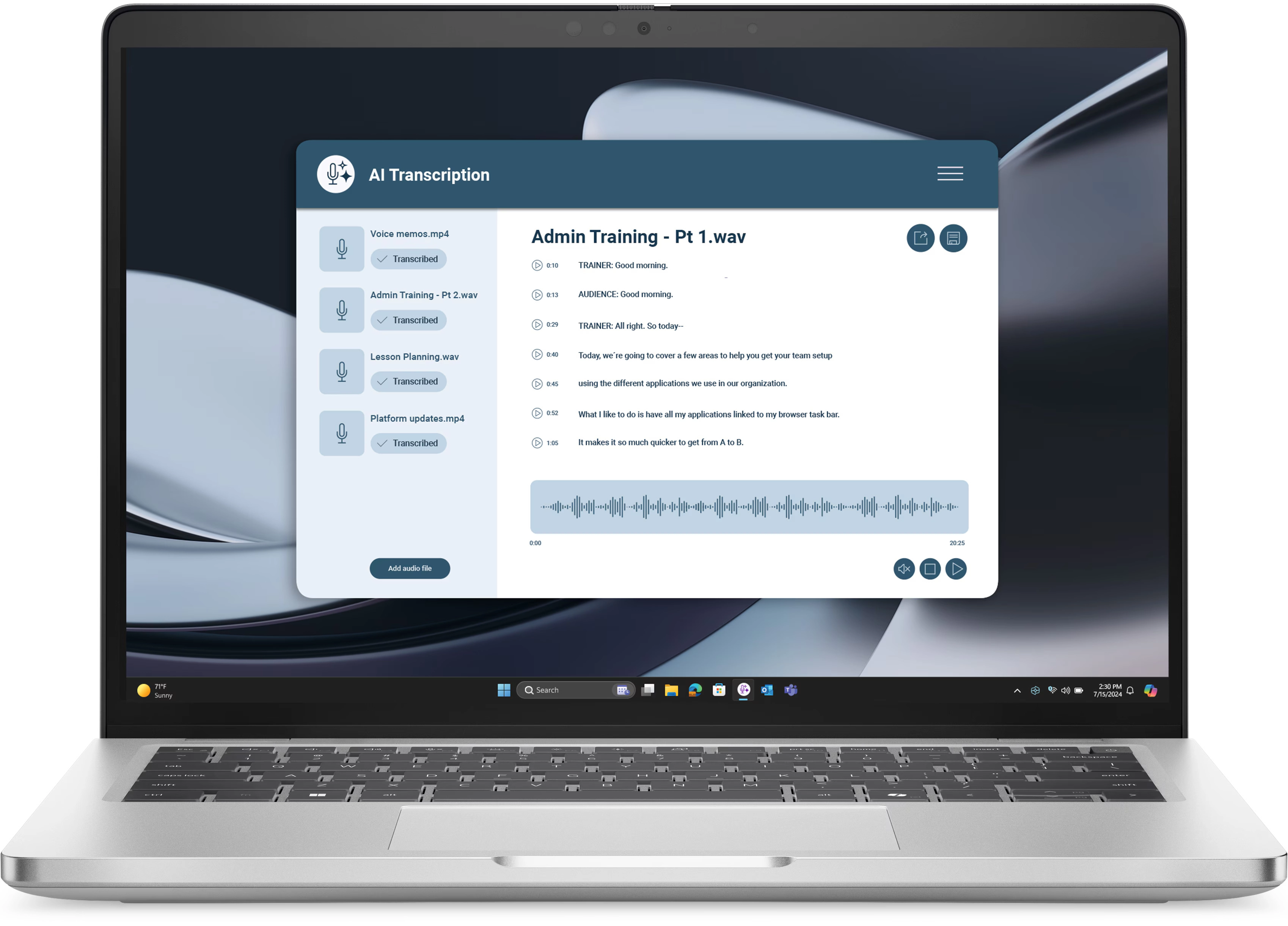 Laptop biznesowy Dell Pro 14 Plus PB14255 14" Ryzen AI 7 Pro 350 32GB RAM 1TB Dysk SSD Win11 Pro Srebrny Funkcje AI
