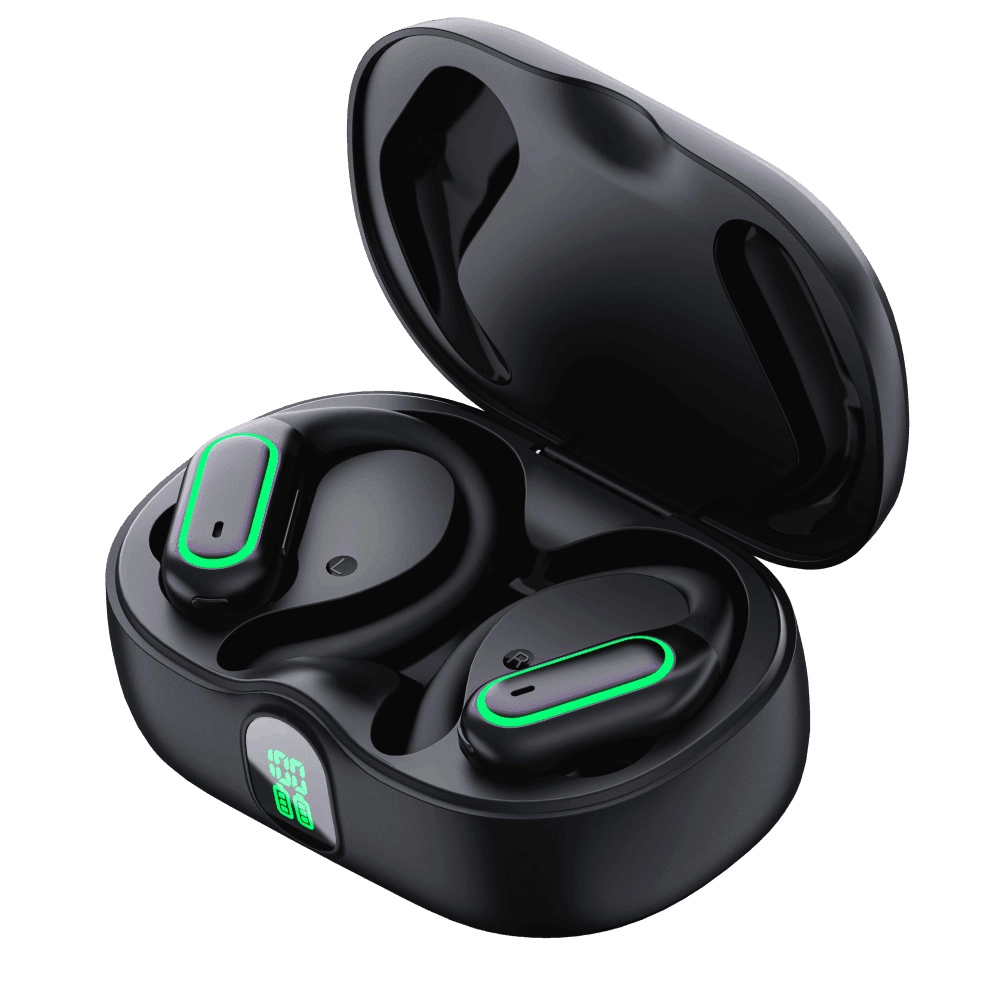 Słuchawki bezprzewodowe Manta TWS Rytmo Sport Bluetooth 5.4 Czarny