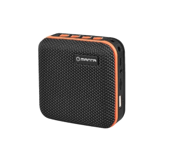 Głośnik Bluetooth Manta SPK01GO 10W Radio FM Czarny