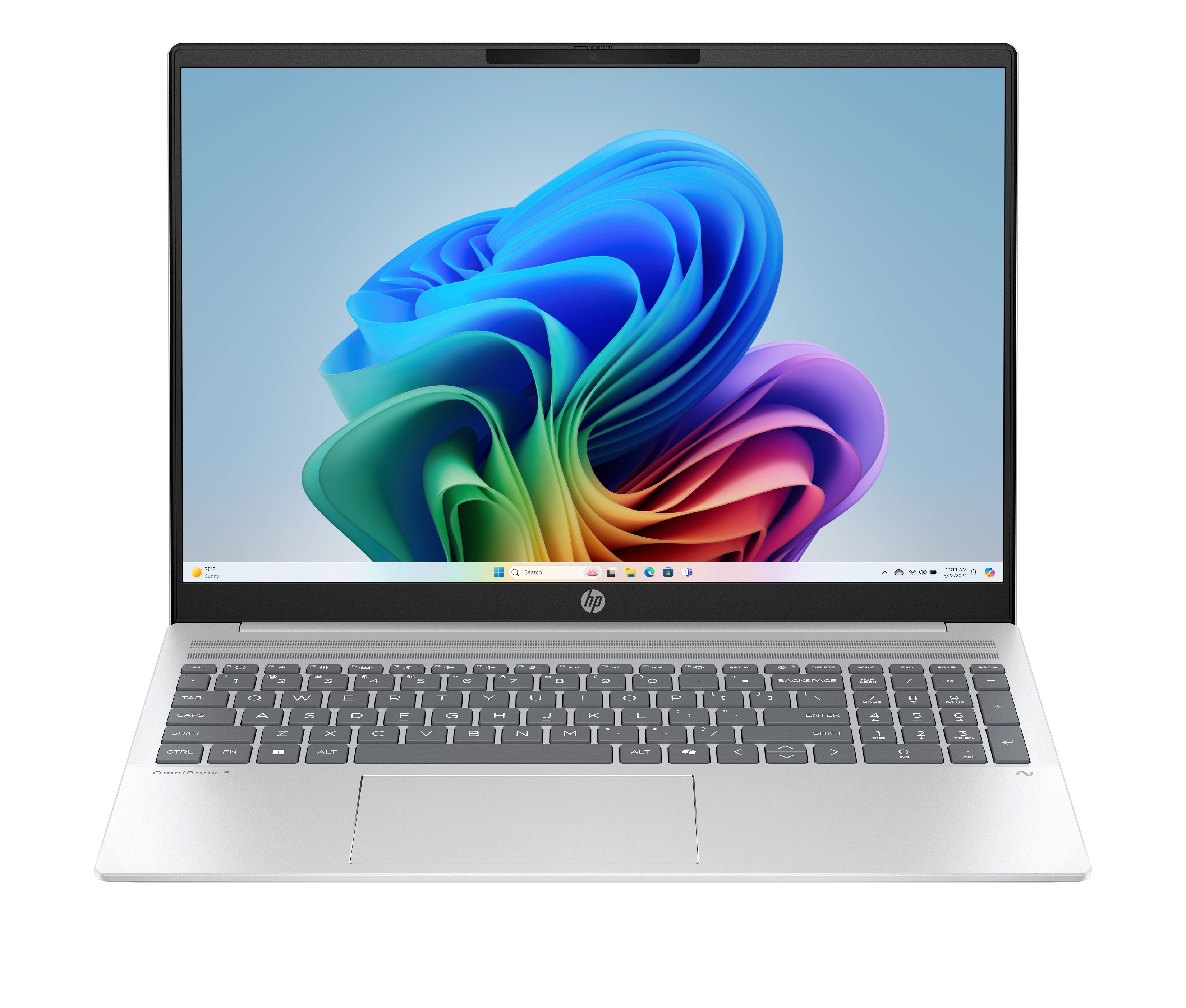 Laptop HP OmniBook 5 16-ag1217nw OLED 16" Ryzen AI 7 350 16GB RAM 512GB Dysk SSD Win11 Srebrny Funkcje AI