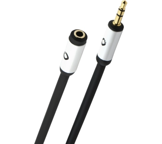 Kabel audio Oehlbach 60034 Przedłużacz jack 3,5mm 3m Czarny