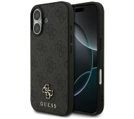 Guess 4G Small Classic Logo MagSafe do iPhone 17 czarny