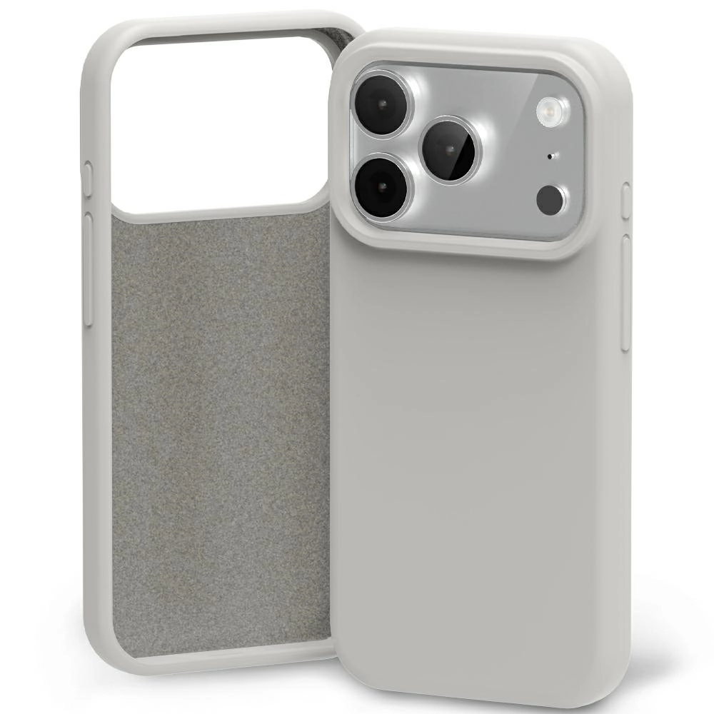 Etui Mercury Silicone do iPhone 17 Pro kamienny