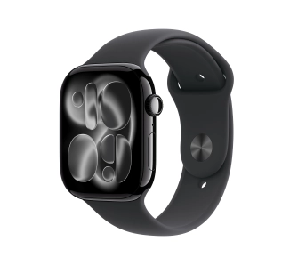 Apple Watch Series 11 GPS 42mm z aluminium Onyx Pasek sportowy Czarny M/L