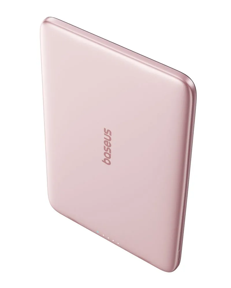 Powerbank Baseus PicoGo AM41 Ultra-Slim Magnetic 5000mAh 20W Różowy