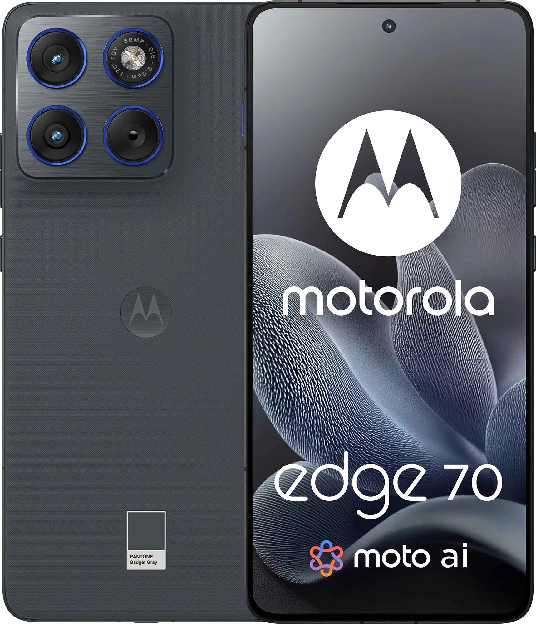 Smartfon Motorola edge 70 12/512GB Funkcje AI 6,67" 120Hz 50Mpix Grafitowy