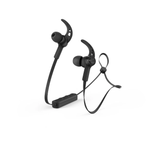 Słuchawki bezprzewodowe Hama Freedom Run III Dokanałowe Bluetooth 5.3 Czarny