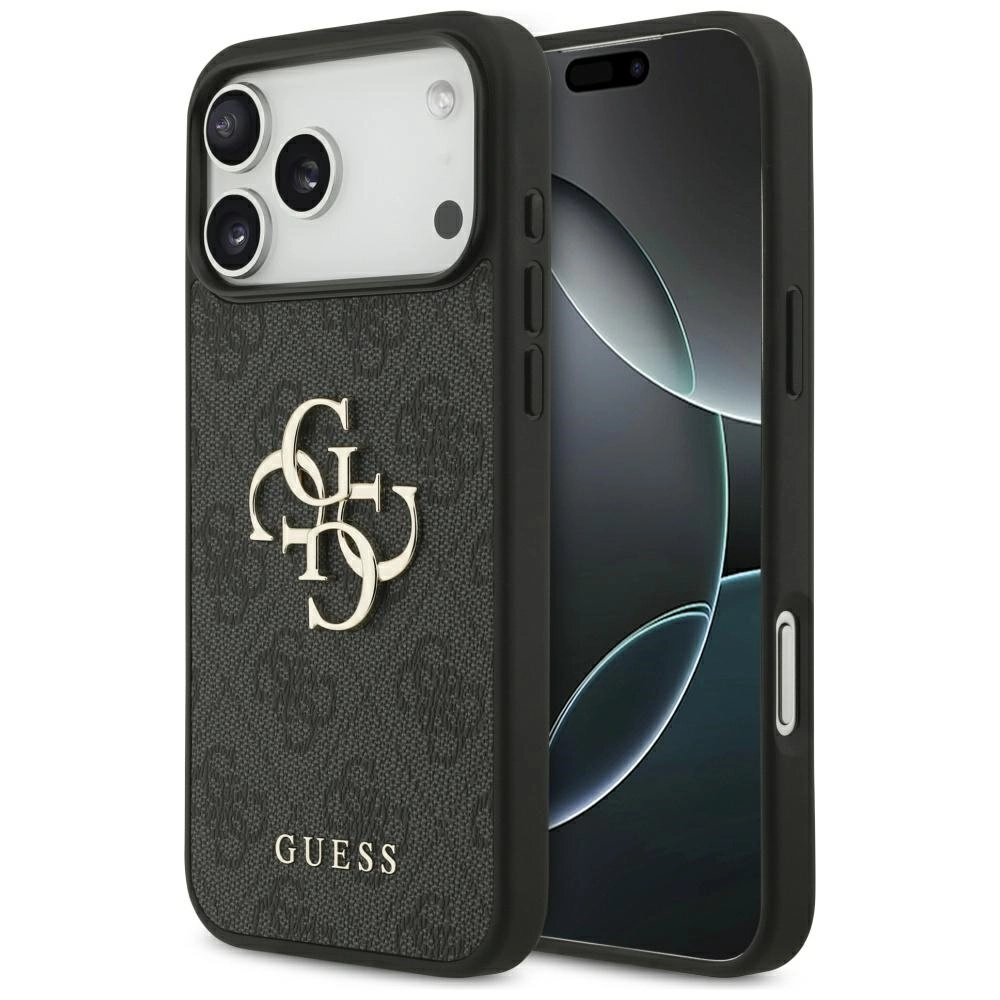 Etui Guess 4G Big Logo do iPhone 17 Pro Max Czarny