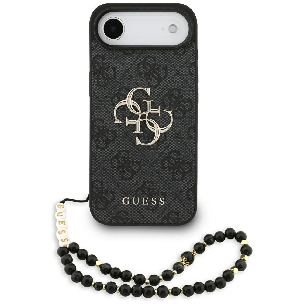 Etui Guess Strap 4G Classic Logo do iPhone Air czarny