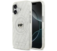 Etui Karl Lagerfeld IML Karl Head Logo MagSafe do iPhone 17 szary