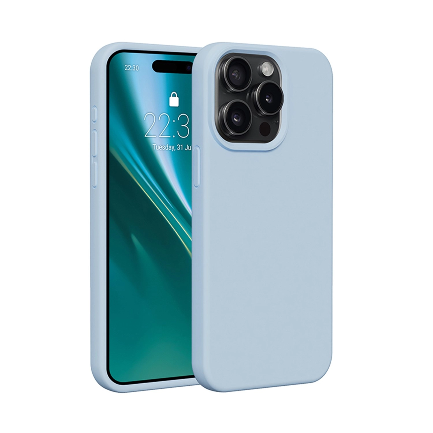 Etui Etteri Silicone Case do iPhone 12 /12 Pro Niebieski