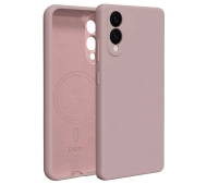 Etteri Silicone Mag Case do Galaxy S25 Edge Różowy