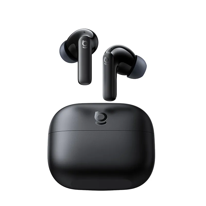 Słuchawki bezprzewodowe Baseus Bass BP1 NC Doknałowe Bluetooth 6.0 Czarny