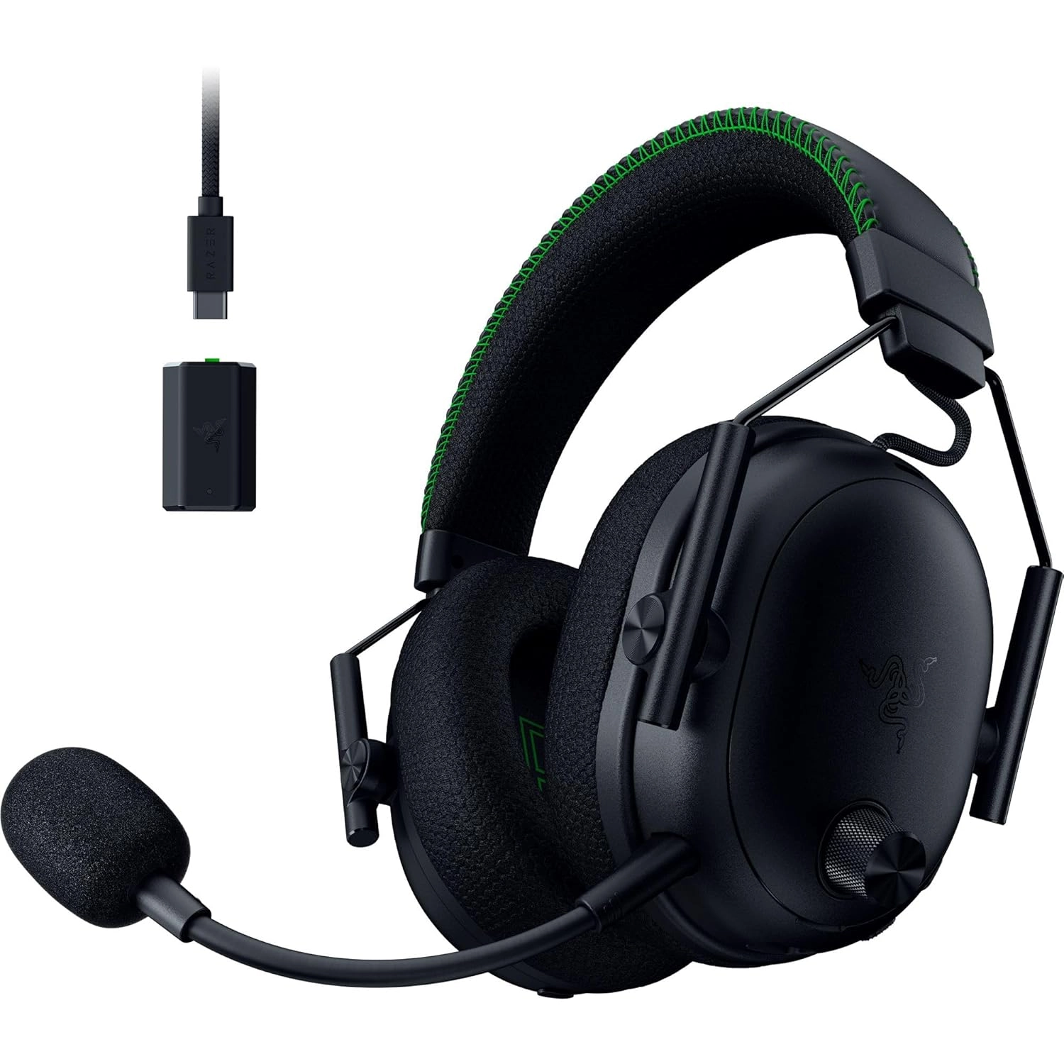 Słuchawki bezprzewodowe z mikrofonem Razer BlackShark V3 Pro do Xbox ANC Nauszne Czarny