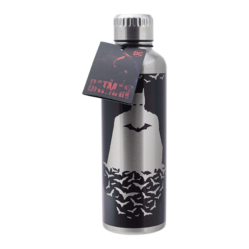 Butelka Paladone Metal Water Bottle The Batman Premium