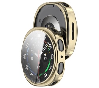 Nakładka na tarczę Bizon Felipe do Samsung Galaxy Watch 8 40 mm złoty