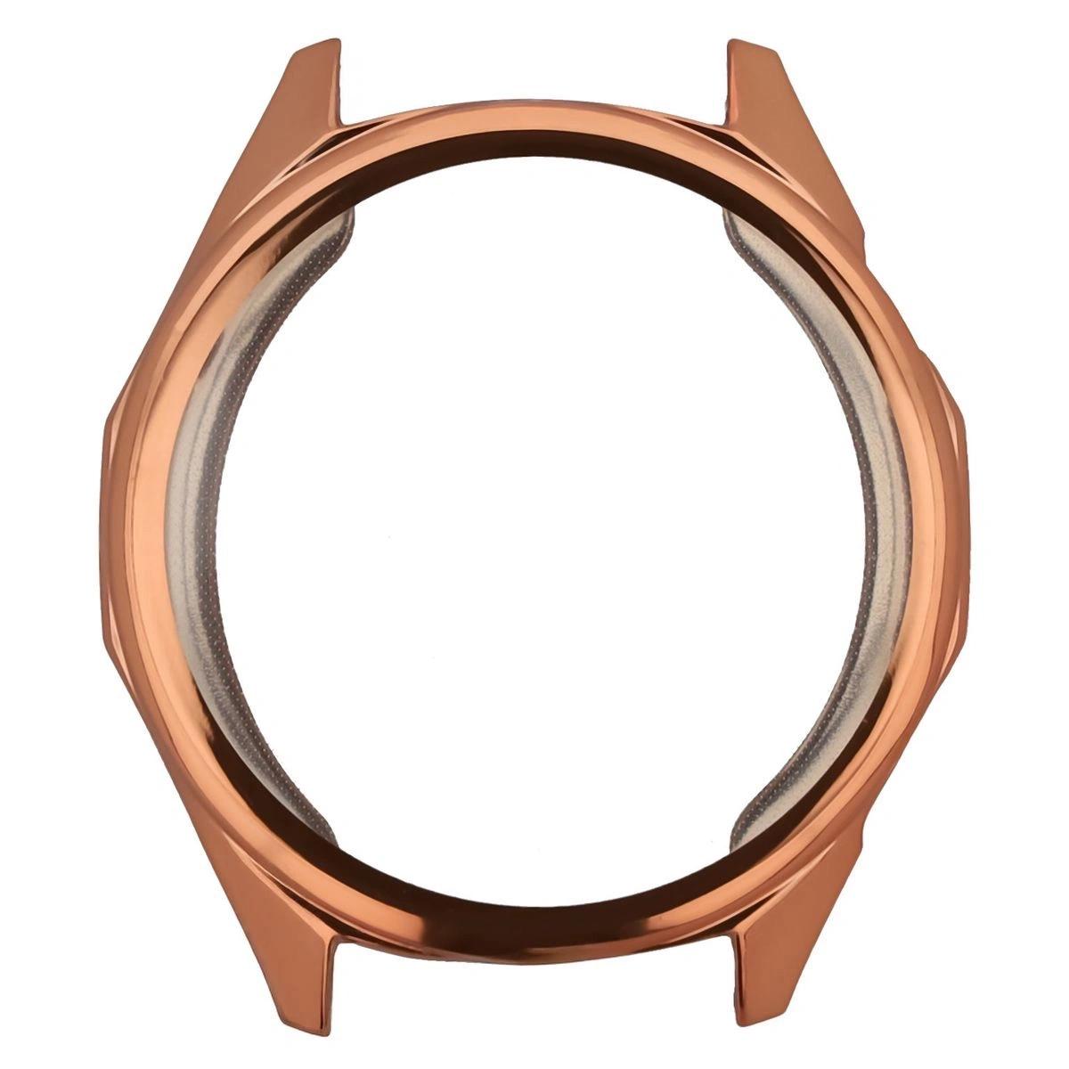 Nakładka na tarczę Bizon Felipe do Huawei Watch GT6 46 mm różowo-złoty