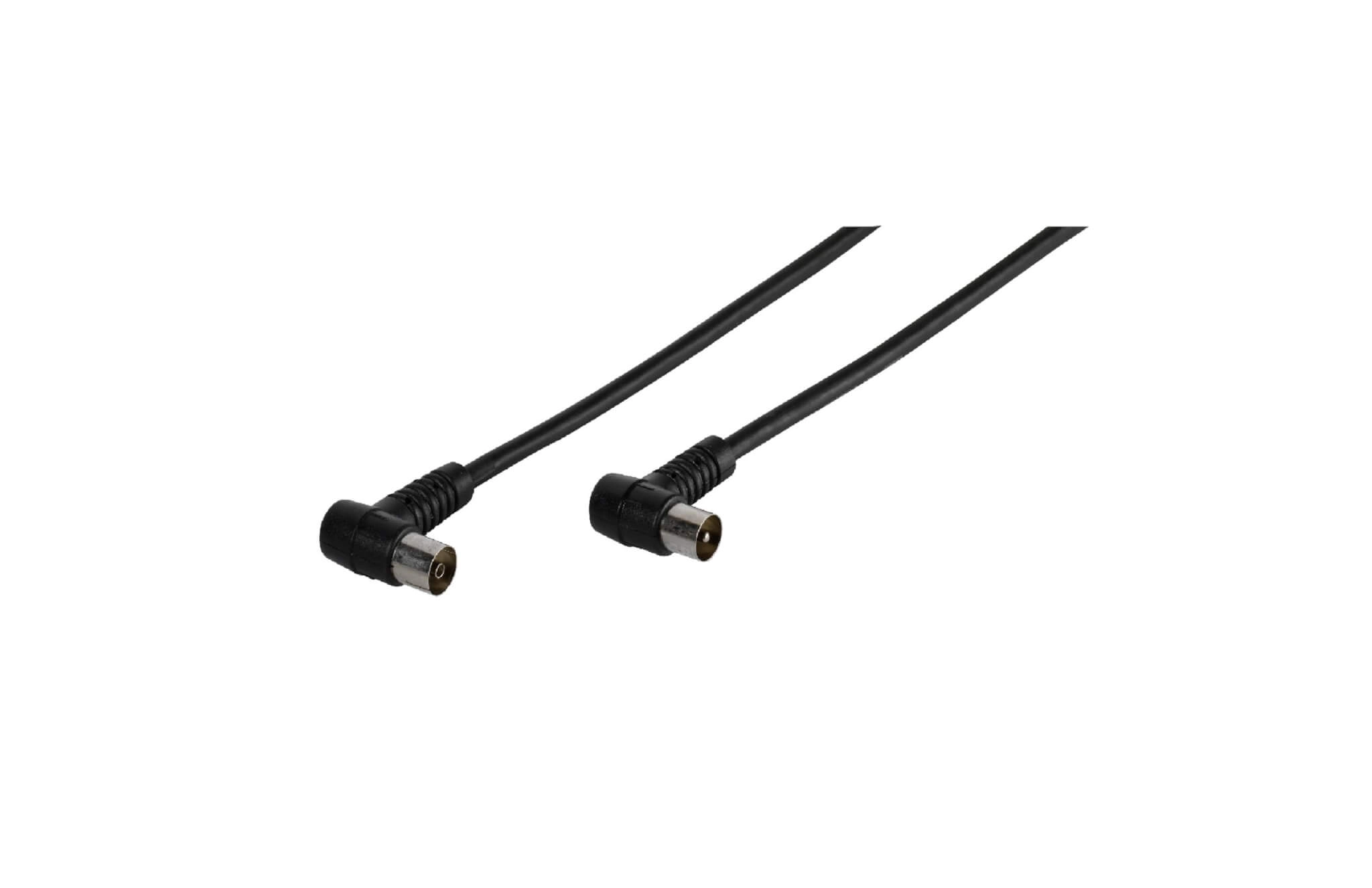 Kabel antenowy Vivanco 48039 Kątowy 3m Czarny
