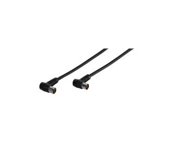 Kabel antenowy Vivanco 48039 Kątowy 3m Czarny