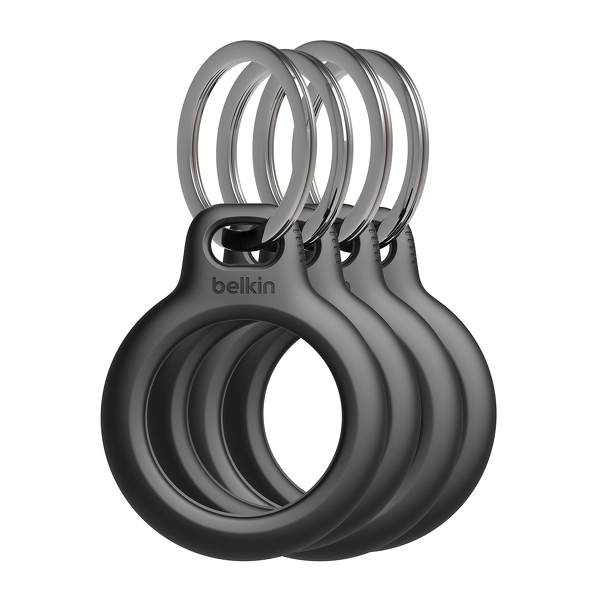 Etui Belkin Secure Holder z kółkiem do kluczy do AirTaga 4-pack Czarny