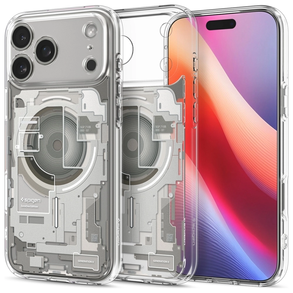 Etui Spigen Ultra Hybrid Mag MagSafe do iPhone 17 Pro Max zero one titanium
