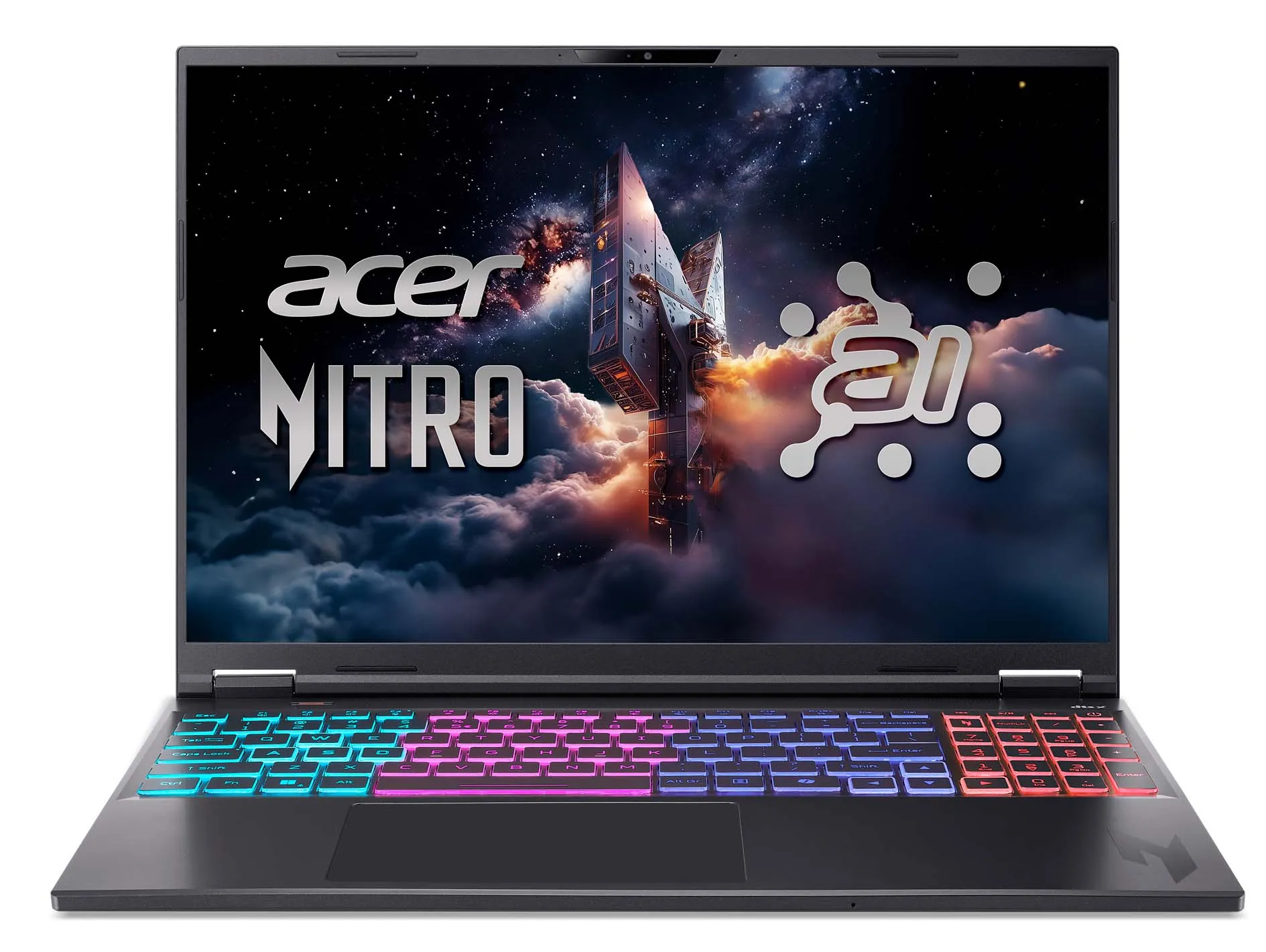 Acer Nitro 16S AI AN16S-61 16" 180Hz Ryzen AI 9 365 16GB RAM 1TB Dysk SSD RTX5070Ti DLSS4 Czarny Funkcje AI