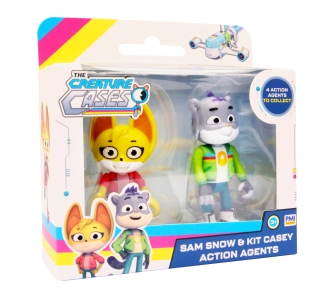 Figurka PMI Kids World The Creature Cases Action Agents 2 Pack