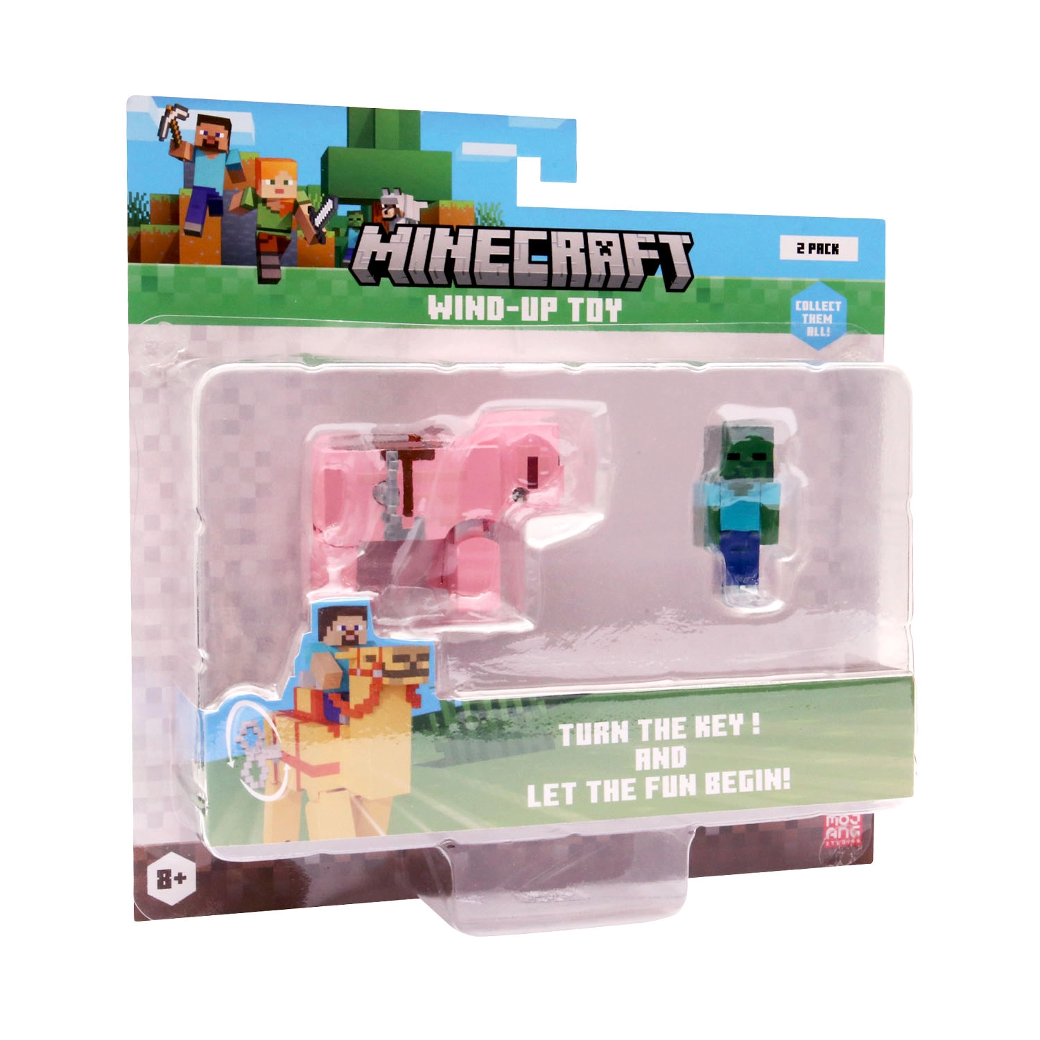 Figurka PMI Kids World Minecraft Wind-Up Toy Baby Zombie Pig