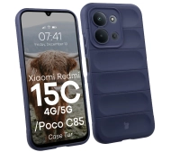 Bizon Pancerne Tur do Xiaomi Redmi 15C 4G / 5G / POCO C85 4G Niebieski
