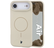 Bizon Silikonowe Soft  z MagSafe do Apple iPhone Air Ecru
