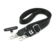 Karl Lagerfeld Universal Strap Tether Patch Czarny