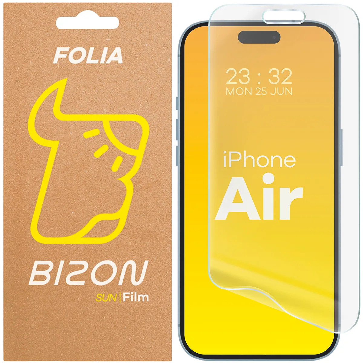 Folia ochronna Bizon matowa Film Sun do iPhone 17 Air