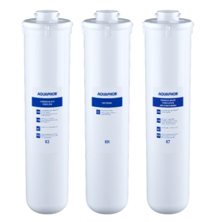 Zestaw wkładów Aquaphor K3-KH-K7 do Kryształ H