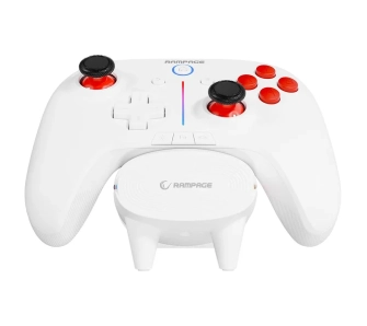 Pad Rampage Hydra Pro do PC, Android, iOS Bezprzewodowy Biały