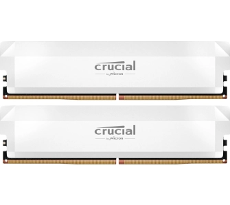 Pamięć RAM Crucial Pro DDR5 32GB (2x16GB) 6400 CL32 Biały