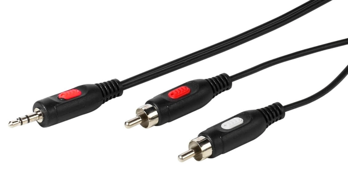 Kabel  audio Vivanco 46030 1,5m Czarny