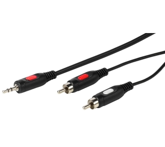 Kabel  audio Vivanco 46031 2,5m Czarny