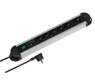 Listwa Vivanco 6 gniazd 2m Czarny