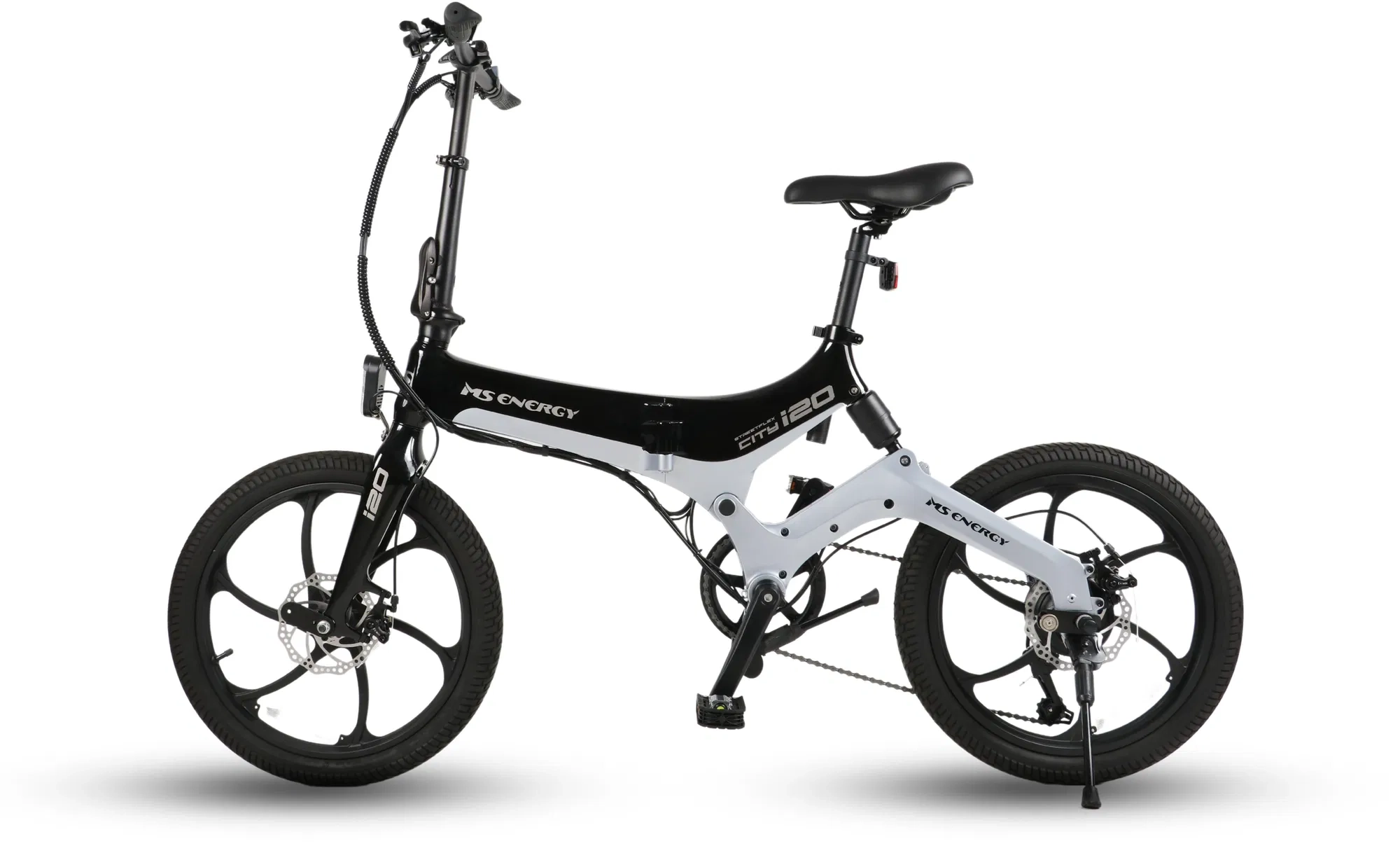 Rower elektryczny MS Energy i20 Czarno-szary