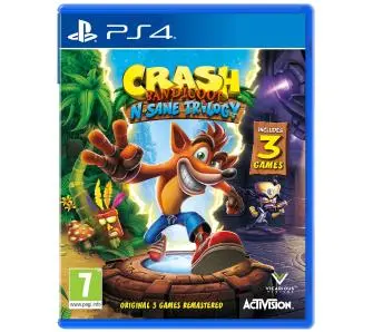 Crash Bandicoot N. Sane Trilogy - Gra na PS4 (Kompatybilna z PS5)