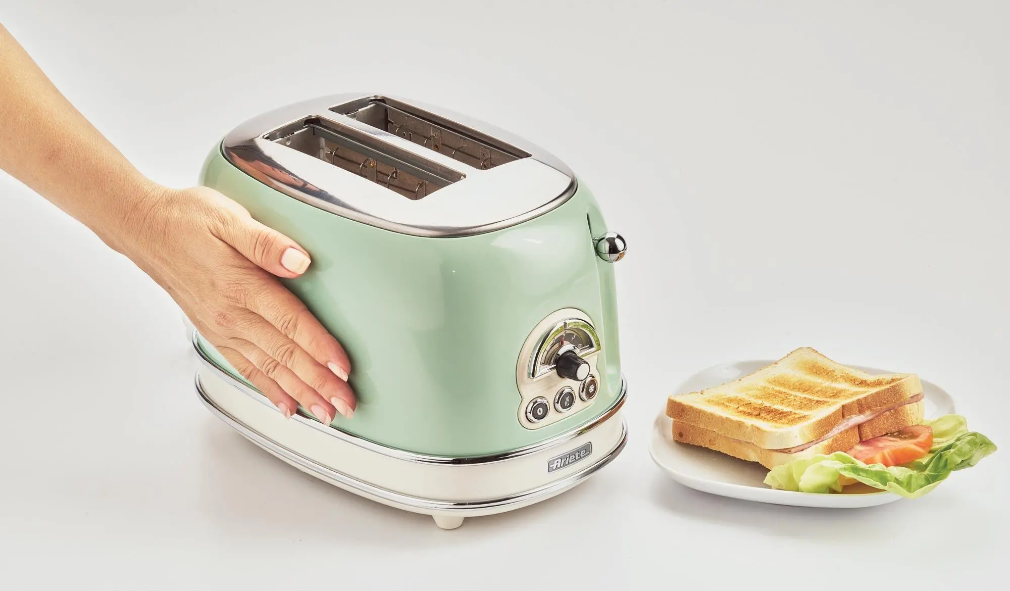Toster Ariete Vintage 15504 Rozmrażanie 810W