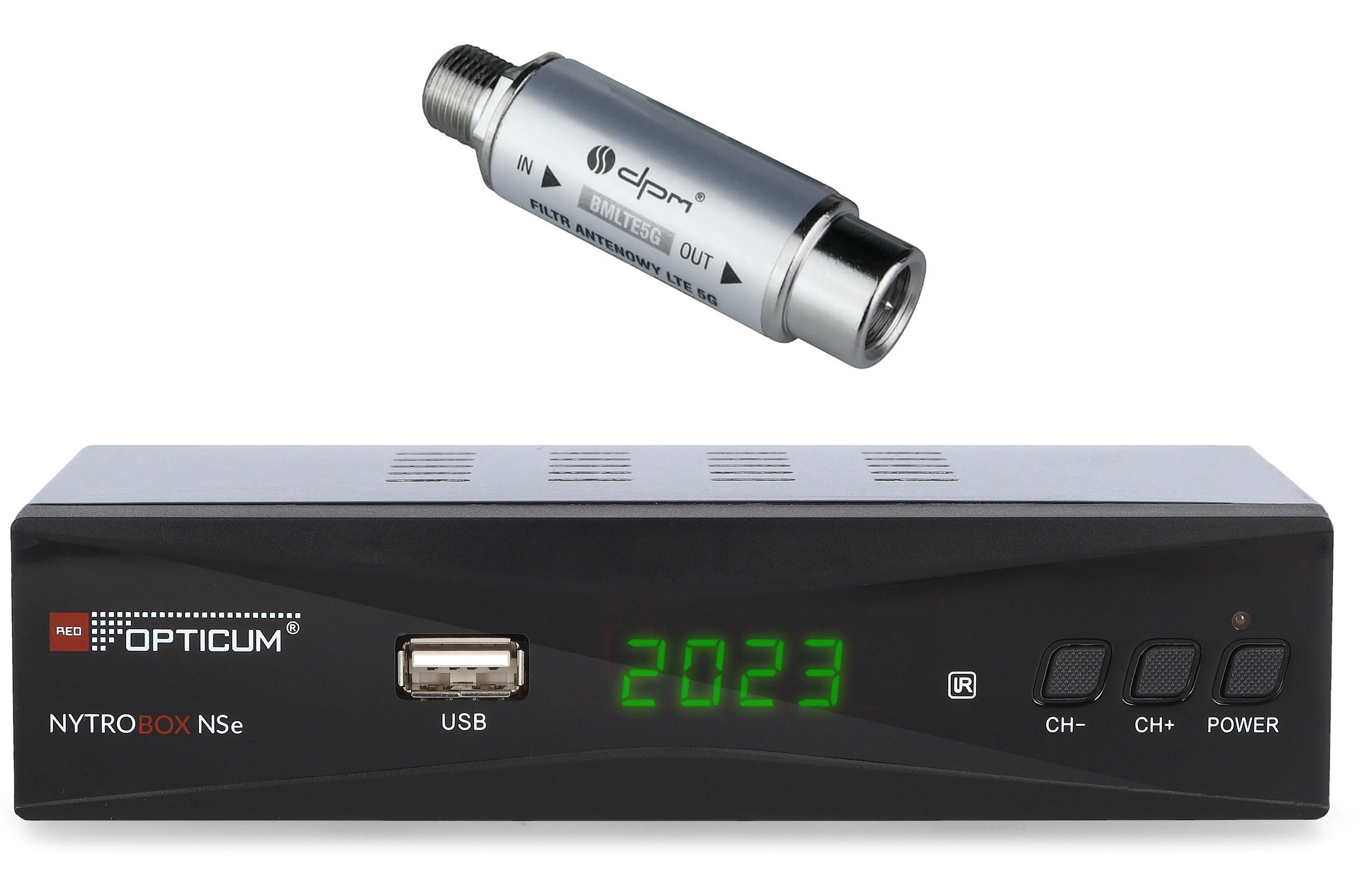 Dekoder Opticam Nytro Box NSe H.265 + Filtr