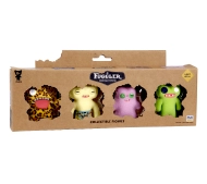 PMI Kids World Fuggler S1 Collectible Figures - 4 Pack