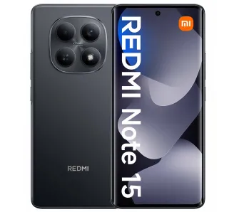 Smartfon Xiaomi REDMI Note 15 8/256GB Funkcje AI 6,77" 120Hz 108Mpix Czarny