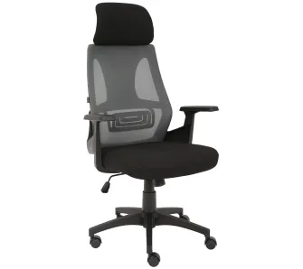 Fotel Cobra Office One HF304BK Biurowy do 150kg Tkanina Czarny