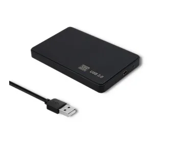 Obudowa Qoltec 51862 HDD/SSD 2.5" SATA3 USB 2.0 Czarny