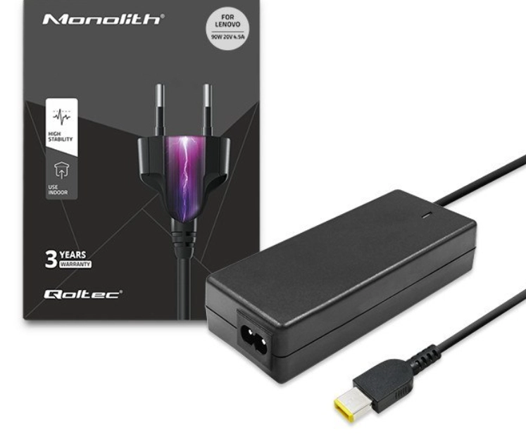Zasilacz do laptopa Qoltec AD41P 90W Lenovo