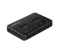 Qoltec 52274 do Dysków SSD M.2 NVMe SATA USB-C Czarny
